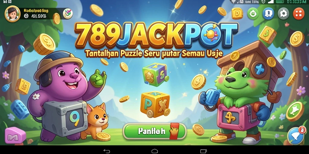 Tampilan gameplay seru dari 789JACKPOT yang penuh teka-teki.
