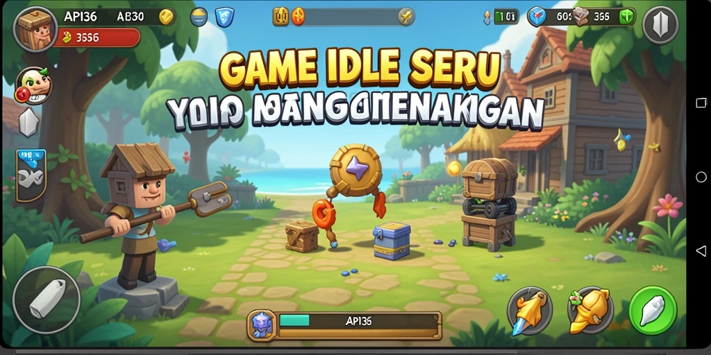 Tampilan menarik dari gameplay API36 yang penuh warna.