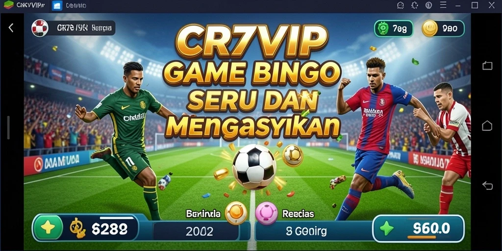 Tampilan gameplay CR7VIP yang menarik dan interaktif dalam permainan Bingo.