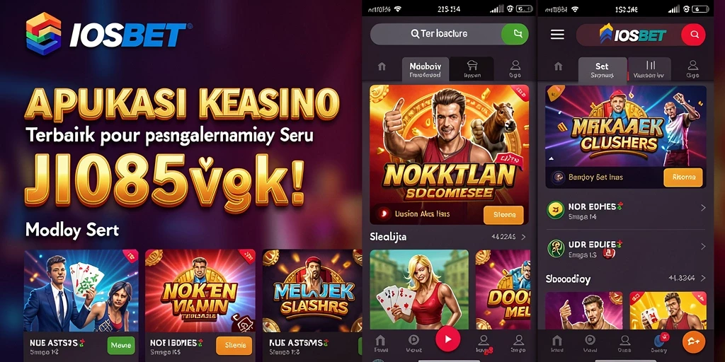 Tampilan menarik dari gameplay Kasino IOSBET yang mengasyikkan.