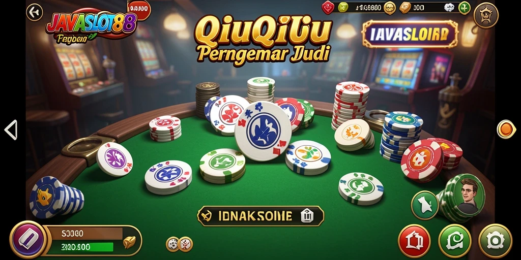 Gameplay QiuQiu yang menarik dan penuh strategi.