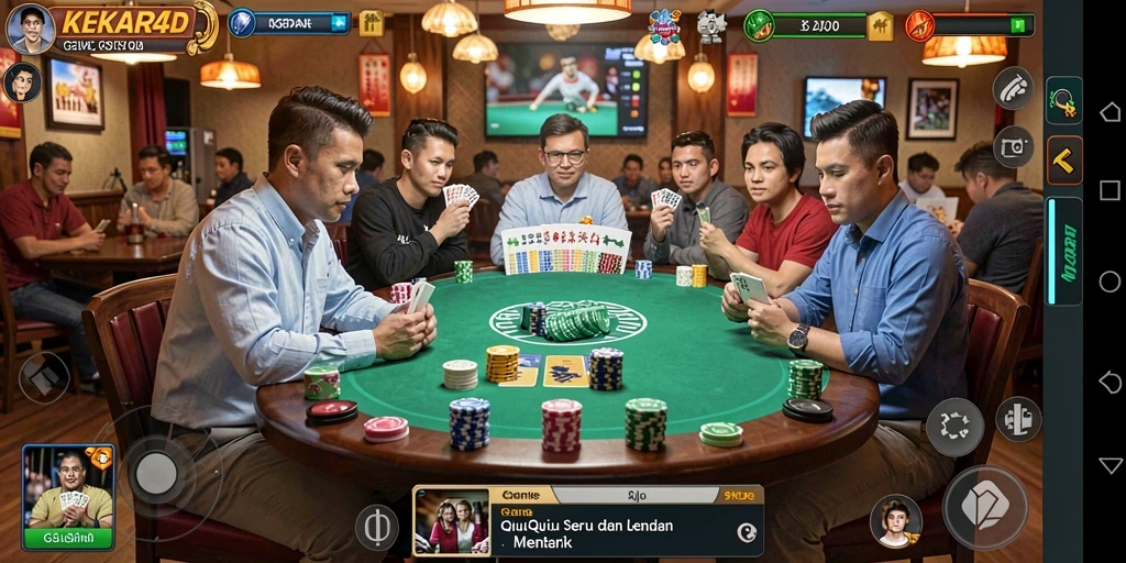 Screenshot gameplay QiuQiu di KEKAR4D yang menarik dan seru.