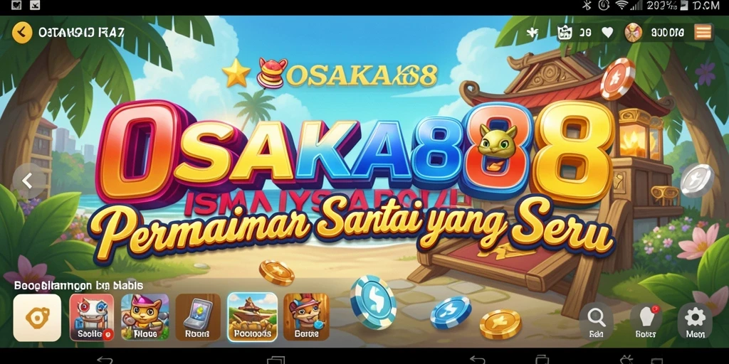 Tampilan menarik gameplay OSAKA88 yang mengasyikkan.