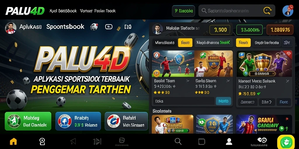 Tampilan menarik dan fitur interaktif dari PALU4D.