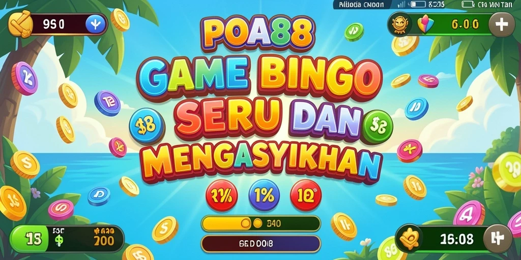 Tampilan screenshot POA88 menunjukkan keseruan gameplay Bingo yang intuitif.
