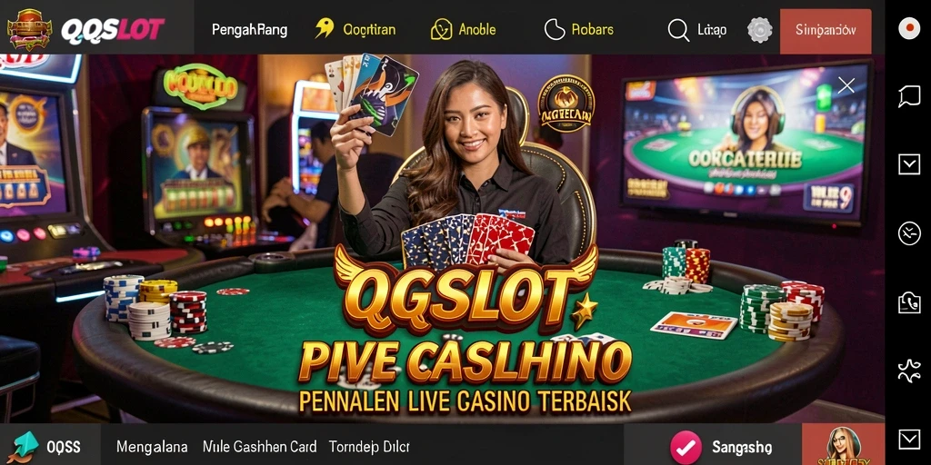 Gameplay seru dan interaktif di QQSLOT Live Casino.