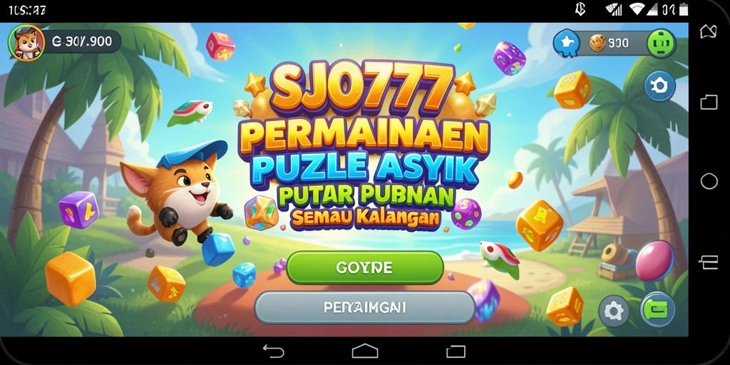 Tampilan gameplay menantang dan interaktif SJO777.