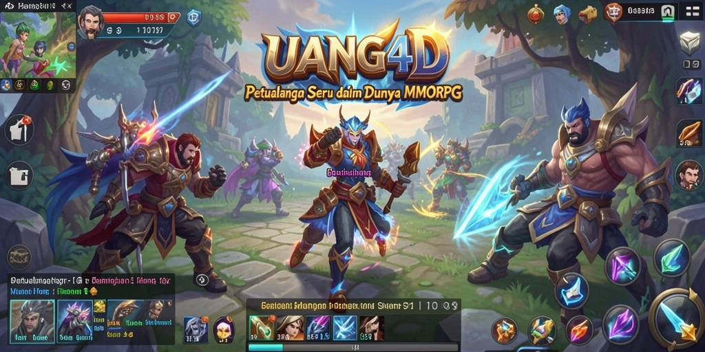 Screenshot gameplay UANG4D menampilkan aksi petualangan yang seru.