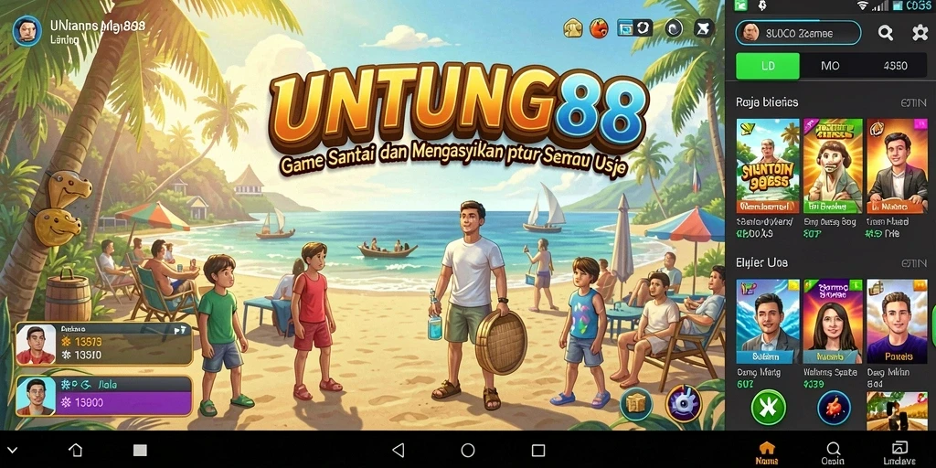 Tampilan gameplay seru di UNTUNG88 yang membuat ketagihan.