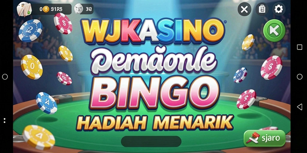 Gameplay seru di WJKASINO dengan banyak pilihan Bingo.